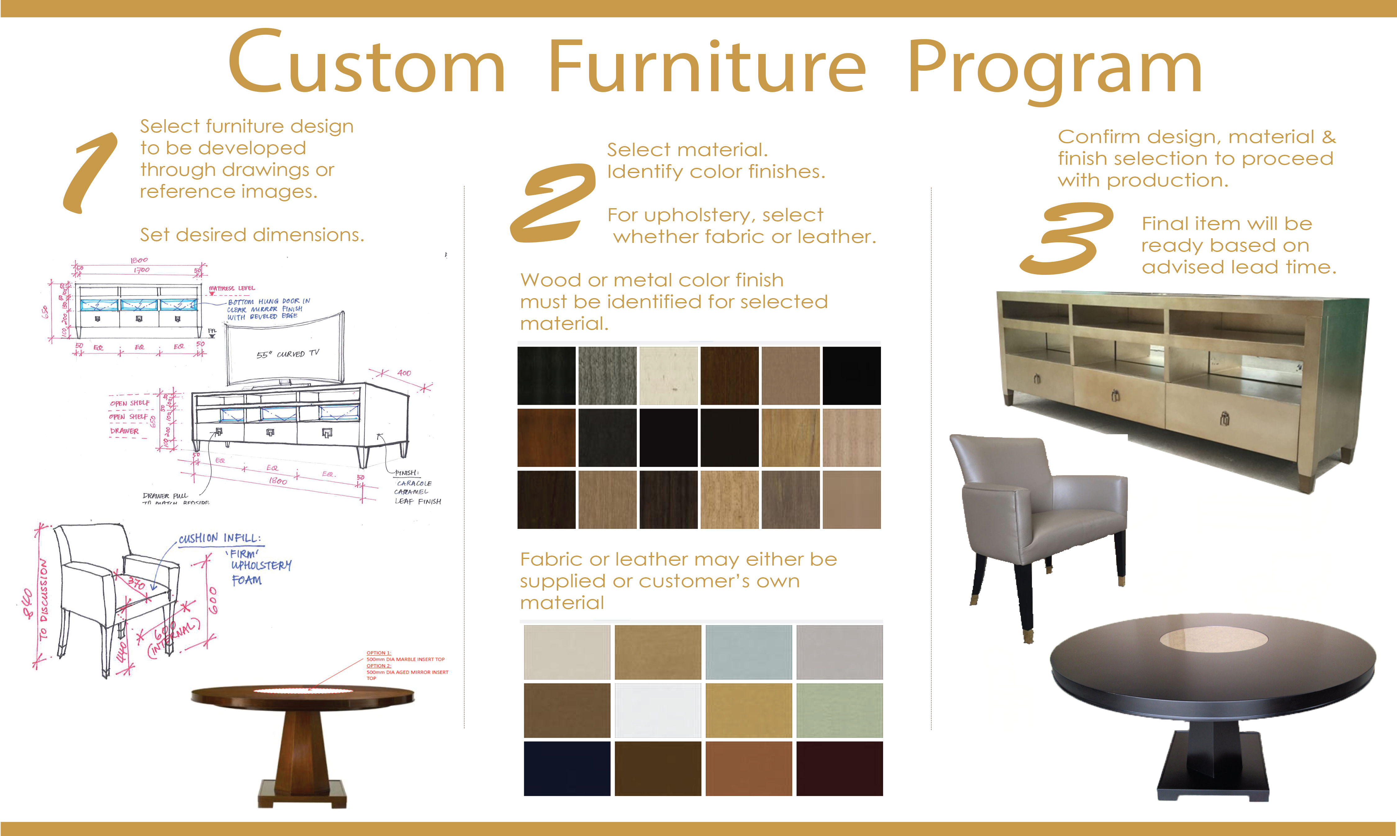 CUSTOMMADE FURNITURE